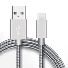 USB 2.0 kiirlaadimiskaabel 1m, TYPE-C | Samsung S8 ja uuemad versioonid