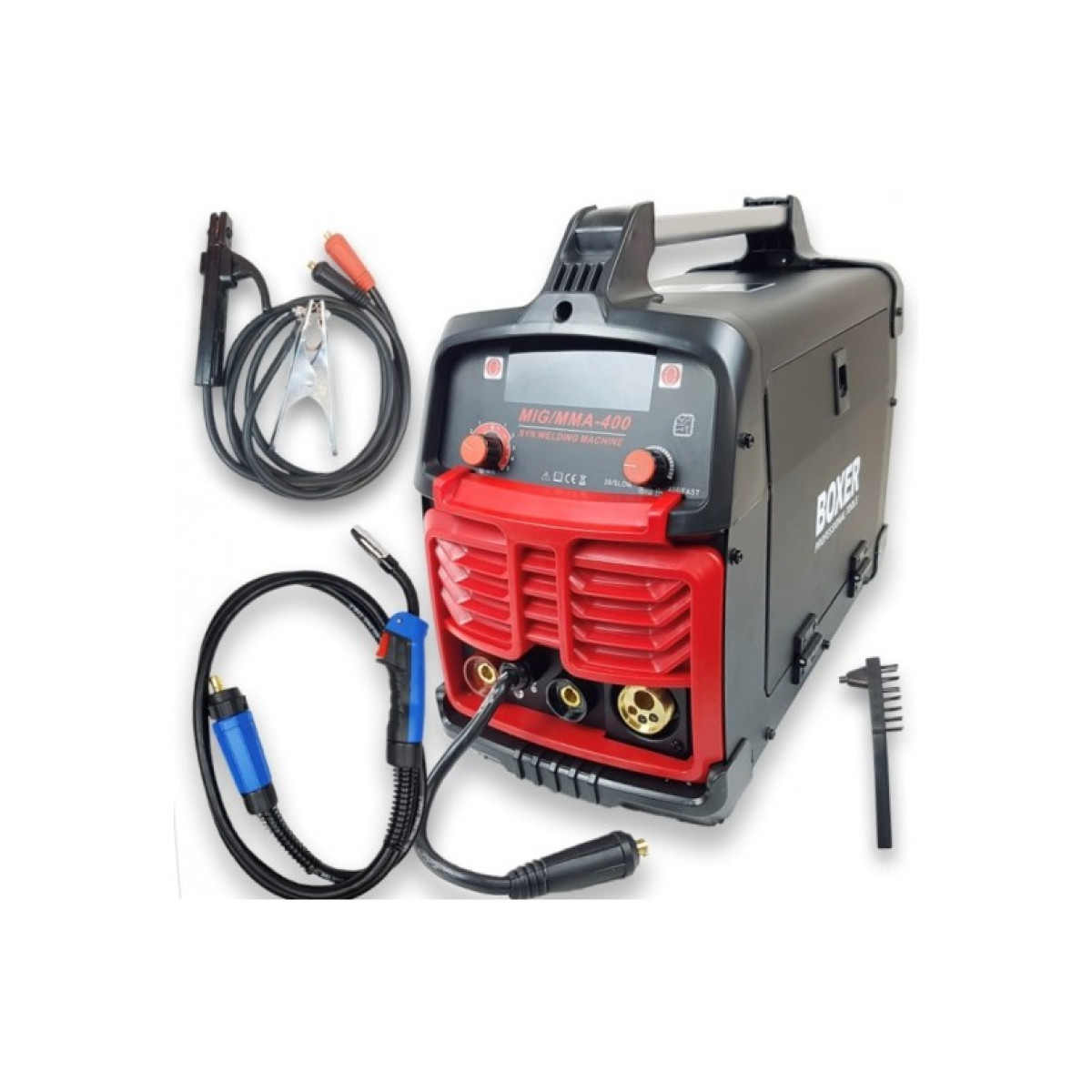 Professionaalne inverter-keevituspoolautomaat BOXER SR-2006 MIG/MMA-400