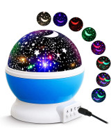 Projektor - öölamp DREAM Sinine