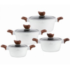 Granito katelde komplekt 8-osaline WHITE LILY ZILNER ZL-8550