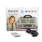 Retro raadio pultiga Meier M-111BT