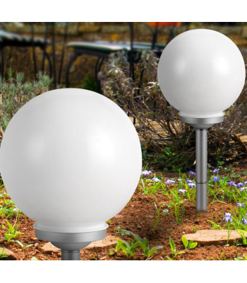 Päikese LED aia valgusti ümmargune 20cm HX-1408