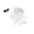 Valgus kardin 138 LED - soe valge 31V KS11329