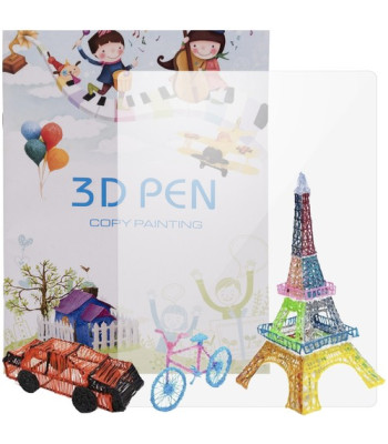 Maaleo 22734 3D pliiatsi mallidega raamat