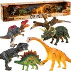 Mänguasjade komplekt dinosauruste figuuridest koos liikuvate osadega - 6 tk.