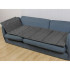 Paks volditav matkamatid 180 x 60 x 1 cm