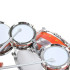 Trummikomplekt 5 trummi + taldrik + tool