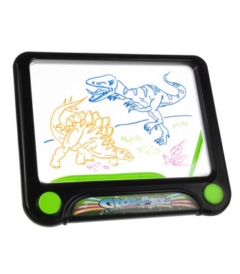 Fluorestseeruv joonistustahvel lastele - Dinosaurused
