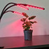 Veekindel taimede kasvamise lamp 3 paneeliga