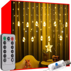 Valguskardin LED-pallid 108