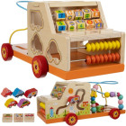 Puidust hariduslik auto-sorter 7in1