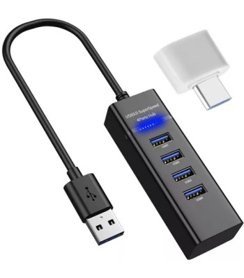 USB-jaotur – 4 USB 3.0 porti Izoxis 19157