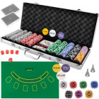 Pokerikomplekt 500 žetooni kohvris