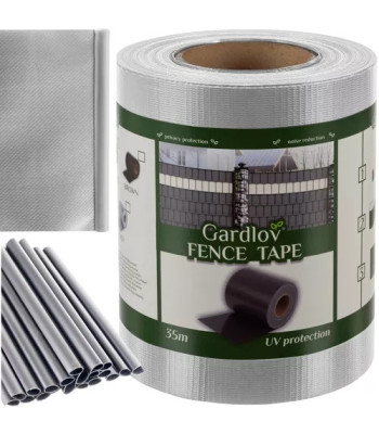 Aia lint 20 klambriga, 0,19 x 35 m (450g/m²), valge/hall