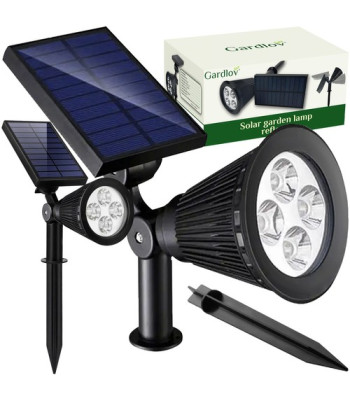 Päikeseenergiaga aia prožektor - Gardlov 24002