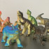 Dinosauruste figuuride komplekt