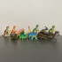 Dinosauruste figuuride komplekt