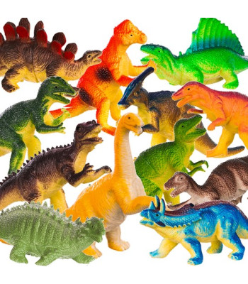 Dinosauruste figuuride komplekt