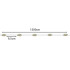 Solarne LED-girlandid 15m IP44 Gardlov