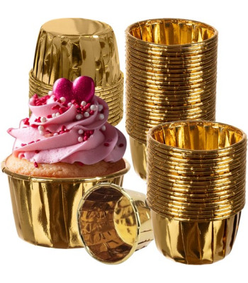 Kuldne Muffini Paberid, Komplekt 50 tk