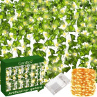 Kunstlik luuderohi LED-valgustusega, 25 m, 960 lehte, Gardlov 24538