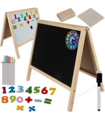 Kahepoolne magnetiline tahvel 40x40 cm 25571