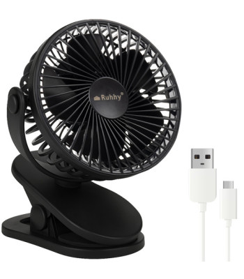 Juhtmeta ventilaator must Ruhhy 25567