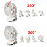 Juhtmevaba Ventilaator Valge Ruhhy 25566