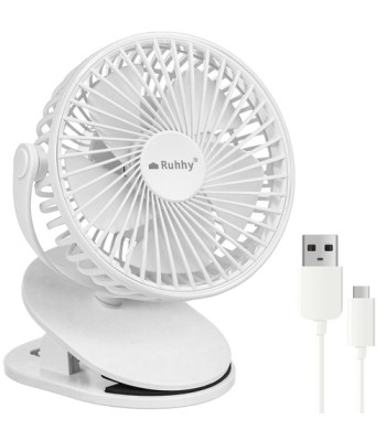 Juhtmevaba Ventilaator Valge Ruhhy 25566