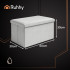 Volditav sametist hall tumba RUHHY 60x30x30 cm