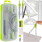 Geomeetriline komplekt 10 osa Maaleo 26170