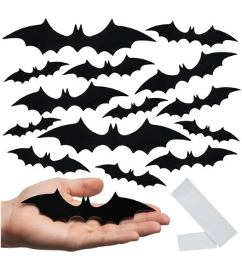 Šikšnosparnis - 3D lipdukai - 56 vnt. Ruhhy 26026