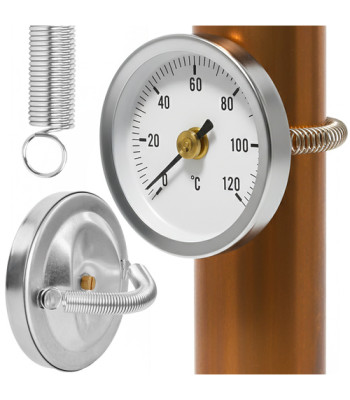 Ruhhy ümmargune bimetall-termomeeter torule