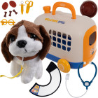 Väikese veterinaari komplekt kohvris