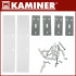 Zelva Kaminer 26573 elektrinis stiklinis radiatorius