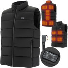 Soojendatav vest TRIZAND 11 soojendustsooniga USB unisex M