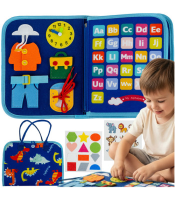 Sensoorne Manipulatsiooniraamat - Sinine Kruzzel 26881