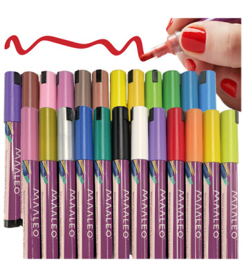 Akrüülmarkerite komplekt Maaleo 24tk