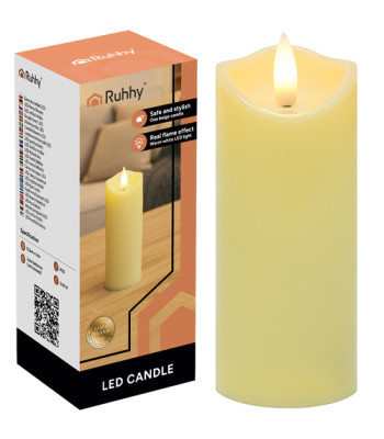 LED-küünal 12,5x5cm 1tk Ruhhy 26484
