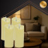 LED žvakė/įdėklas 12,5x5 cm 4 vnt. Ruhhy 26485