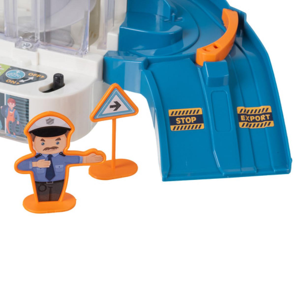 Parkimismaja mängukomplekt autodele Iso Trade