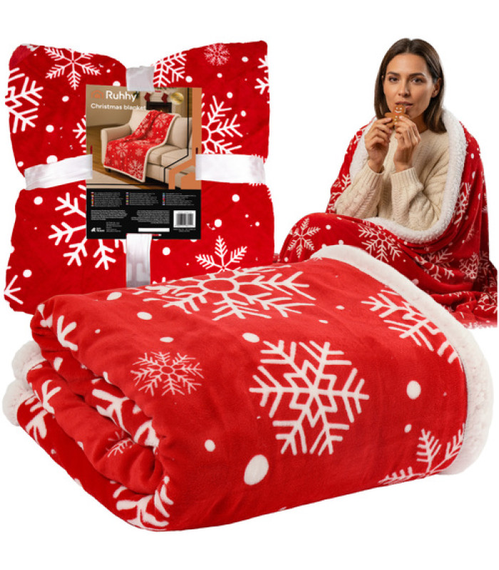 Jõulukate flanellist 1,3x1,7m Ruhhy 26611