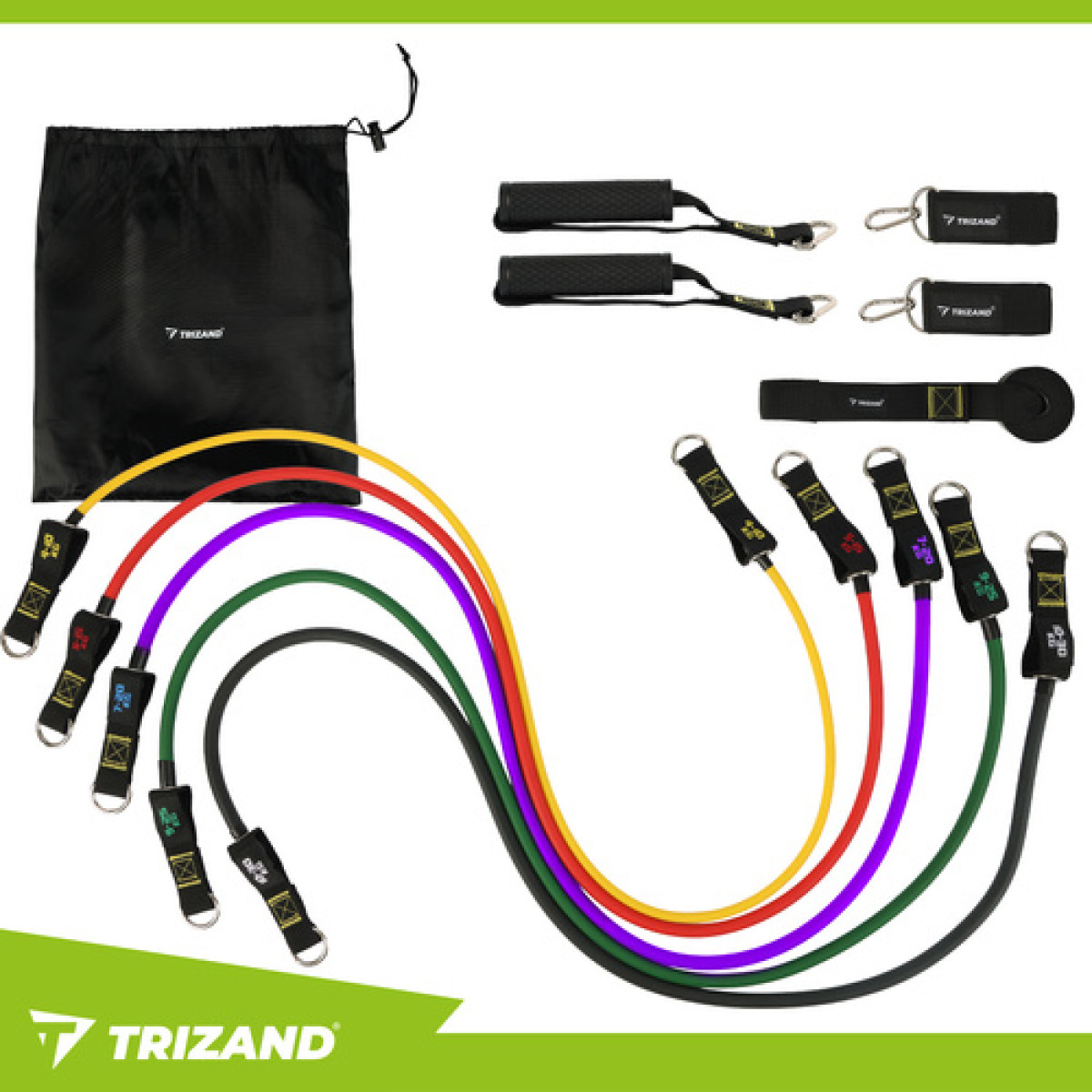 Treeningkummide komplekt - 5tk Trizand 25880