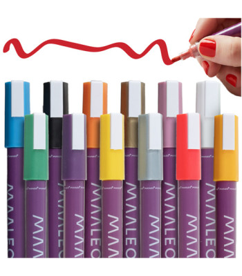 Dekoratiivsete markerite komplekt 12 tk. Maaleo 25743