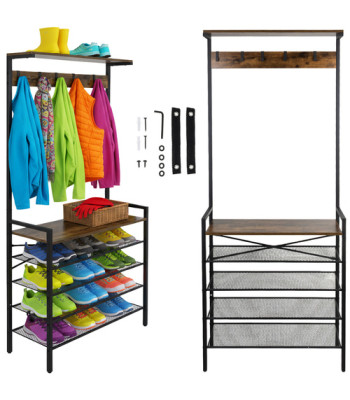 Ruhhy 189cm seisva riiul koos konksudega