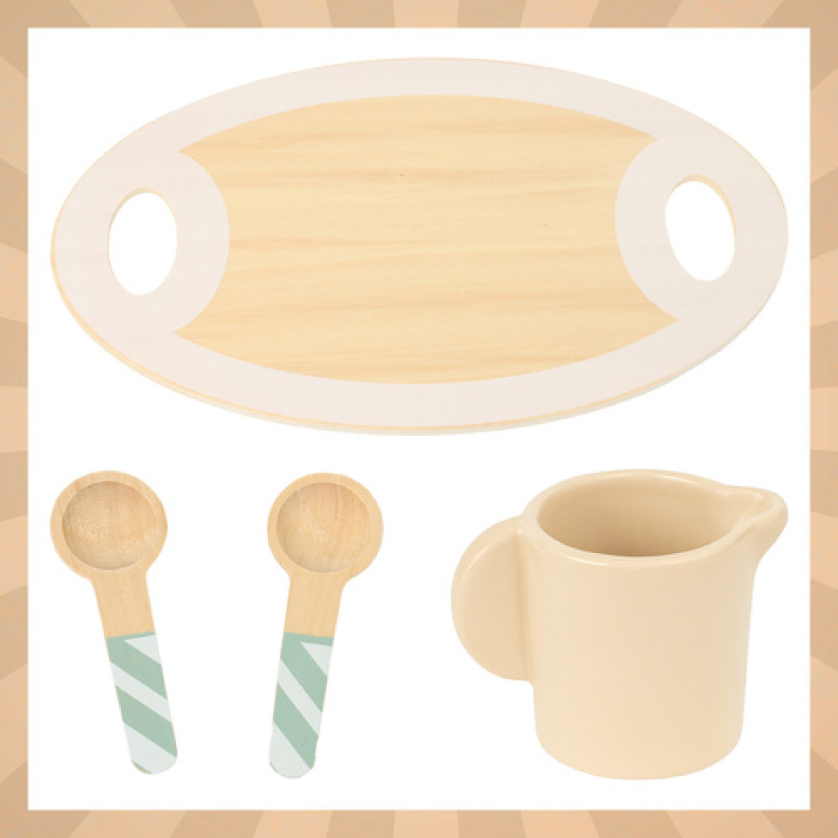 Laste tee komplekt + vaagen Kruzzel 26418