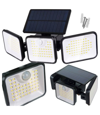 Päikesepaneeliga 180 LED valgusti IZOXIS