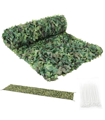 Maskeerimisvõrk 2x5m + 100tk Gardlov kinnitusrõngaid