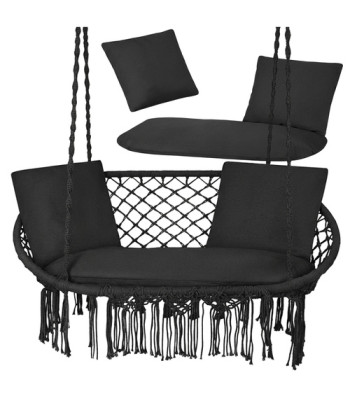 Kahekohaline kiikpadi - must Gardlov