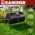 kaminer kaasaskantav söegrill kaanega 38x30x40 cm